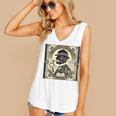 Poirot Mystery Books Vintage Detective Premium Tri-Blend Women's V-Neck Tank Top