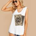 Queen Of Books Playing Card Aesthetic For Book Lovers Premium Tri-Blend Women's V-Neck Tank Top Queen Of Books Playing Card Aesthetic For Book Lovers Premium Tri-Blend Women's V-Neck Tank Top