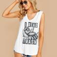 Racoon Reading Spicy Smutty Book Booktok I Read Trashy Books Women's V-Neck Tank Top Racoon Reading Spicy Smutty Book Booktok I Read Trashy Books Women's V-Neck Tank Top