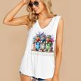 Racoons Trash Reader Book Lover Romantic Novels Premium Women's V-Neck Tank Top Racoons Trash Reader Book Lover Romantic Novels Premium Women's V-Neck Tank Top