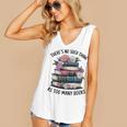 There Is No Such Thing As Too Many Books Lover Women Kids Women's V-Neck Tank Top