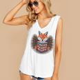 I Read Banned Books Sly Fox Reading Books Women's V-Neck Tank Top