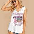 Read Books Drink Coffee Fight Evil Book Coffee Women's V-Neck Tank Top Read Books Drink Coffee Fight Evil Book Coffee Women's V-Neck Tank Top