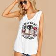 Read Books Be Kind Stay Weird Dragon Book Lover Women's V-Neck Tank Top