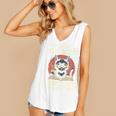 i Read Books And i Know Things Cat Reading Cat Coffee Books Women's V-Neck Tank Top