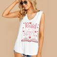 Read Your Heart Out Teacher Valentines Day Reading Book Love Premium Tri-Blend Women's V-Neck Tank Top