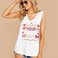 Read Your Heart Out Teacher Valentines Day Reading Book Love Women's V-Neck Tank Top