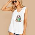 I Read Past My Bedtime Reading Sloth Book Lover Women's V-Neck Tank Top I Read Past My Bedtime Reading Sloth Book Lover Women's V-Neck Tank Top