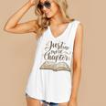 Reading Book Lover Club Librarian Just One More Chapter Women's V-Neck Tank Top
