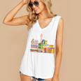 Reading Books Librarian Reader Nerd I'm Ok Teacher Women's V-Neck Tank Top Reading Books Librarian Reader Nerd I'm Ok Teacher Women's V-Neck Tank Top