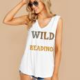 Reading Lover Apparel Wild About Reading Reading Books Women's V-Neck Tank Top
