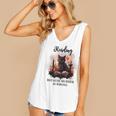 Reading Because Murder Is Wrong Books And Cats Book Lovers Women's V-Neck Tank Top Reading Because Murder Is Wrong Books And Cats Book Lovers Women's V-Neck Tank Top
