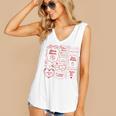 Romance Book Tropes Women's V-Neck Tank Top