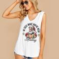 He Sees What You'Ve Been Reading Santa Xmas Book Lover Women's V-Neck Tank Top He Sees What You'Ve Been Reading Santa Xmas Book Lover Women's V-Neck Tank Top