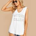 Silly Anti Social WITCHES COLLEGE Introvert Stay Away From Women's V-Neck Tank Top Silly Anti Social WITCHES COLLEGE Introvert Stay Away From Women's V-Neck Tank Top