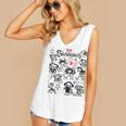 Skelanimals I Bite Vintage Retro Dead Pet Textbook Collage Women's V-Neck Tank Top Skelanimals I Bite Vintage Retro Dead Pet Textbook Collage Women's V-Neck Tank Top
