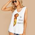 Is That Smut Jesus Book Spicy Smutty Books Women's V-Neck Tank Top