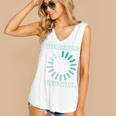 Social Introvert's Overthinking Please Wait Awkward Humor Women's V-Neck Tank Top Social Introvert's Overthinking Please Wait Awkward Humor Women's V-Neck Tank Top
