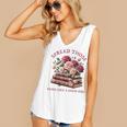 Spicy Books Spread Those Pages Like A Good Girl Dark Romance Women's V-Neck Tank Top