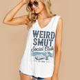 Spicy Romance Book Reader Fan Weird Smut Social Club Premium Tri-Blend Women's V-Neck Tank Top Spicy Romance Book Reader Fan Weird Smut Social Club Premium Tri-Blend Women's V-Neck Tank Top