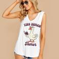 Teacher Silly Goose Reading Book Teaching Tiny Human Tamer Women's V-Neck Tank Top Teacher Silly Goose Reading Book Teaching Tiny Human Tamer Women's V-Neck Tank Top