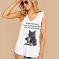 At Times I Think To Myself Drop The Book And Get Stuff Done Women's V-Neck Tank Top