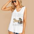 Tiny Dinosaur Read Books & Pet My Bearded Dragon Lover Premium Tri-Blend Women's V-Neck Tank Top