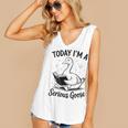 Today I'm A Serious Goose Animal Reading Book Lovers Women's V-Neck Tank Top Today I'm A Serious Goose Animal Reading Book Lovers Women's V-Neck Tank Top