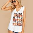 History Month Educated Black Women Girls Reading Books Women's V-Neck Tank Top History Month Educated Black Women Girls Reading Books Women's V-Neck Tank Top