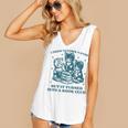 I Tried To Form A Gang Book Club Quote For Women Women's V-Neck Tank Top I Tried To Form A Gang Book Club Quote For Women Women's V-Neck Tank Top