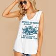 I Tried To Form A Gang But It Turned Into A Book-Club Reader Premium Tri-Blend Women's V-Neck Tank Top I Tried To Form A Gang But It Turned Into A Book-Club Reader Premium Tri-Blend Women's V-Neck Tank Top