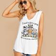 I Tried To Form A Gang But It Turned Into A Book-Club Reader Women's V-Neck Tank Top