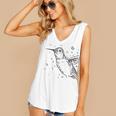 Tucson Festival Of Books TFOB 2010 Hummingbird Mascot Women's V-Neck Tank Top