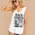 Vintage Reader Author Country Aesthetic Back Porch Book Club Women's V-Neck Tank Top Vintage Reader Author Country Aesthetic Back Porch Book Club Women's V-Neck Tank Top