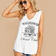 Wallflower Social Club Wildflower Social Club Book Lover Women's V-Neck Tank Top