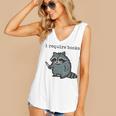Women's i Require Books Raccoon Women's V-Neck Tank Top Women's i Require Books Raccoon Women's V-Neck Tank Top