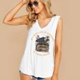 In A World Full Of Bookworms Be A Book Dragon Book Lover Women's V-Neck Tank Top