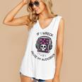 If I Wreck Pause My Audiobook Lover Reader Book-Club Women Women's V-Neck Tank Top
