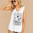 Writer Novelist Book Poetry Author Skeleton Tarot Card Women's V-Neck Tank Top Writer Novelist Book Poetry Author Skeleton Tarot Card Women's V-Neck Tank Top