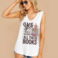Yes I Really Do Need All These Books Coffee Women's V-Neck Tank Top Yes I Really Do Need All These Books Coffee Women's V-Neck Tank Top