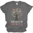 100 Days In The Books Tree Reading Teacher Student 100th Day Unisex Jersey T-Shirt 100 Days In The Books Tree Reading Teacher Student 100th Day Unisex Jersey T-Shirt