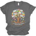 100 Days Of School In The Books Librarian Reading Teacher Unisex Jersey T-Shirt