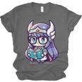 Adorable Book Lover Valkyrie With Reading Glasses Cute Unisex Jersey T-Shirt
