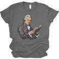 Alexander Hamilton Reading A Book Unisex Jersey T-Shirt
