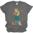 Alice In Wonderland Book Lover Lewis Carroll Rabbit Unisex Jersey T-Shirt Alice In Wonderland Book Lover Lewis Carroll Rabbit Unisex Jersey T-Shirt