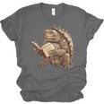 Alligator Snapping Turtle Reading A Book Unisex Jersey T-Shirt Alligator Snapping Turtle Reading A Book Unisex Jersey T-Shirt