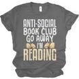 Anti Social Book Club Go Away I'm Reading Unisex Jersey T-Shirt