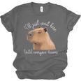 Antisocial Introvert Capybara Sarcastic Humor Unisex Jersey T-Shirt Antisocial Introvert Capybara Sarcastic Humor Unisex Jersey T-Shirt