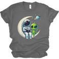 Astronaut Reading Book To Alien Shirt Moon Space Lover Kids Unisex Jersey T-Shirt Astronaut Reading Book To Alien Shirt Moon Space Lover Kids Unisex Jersey T-Shirt