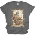 The Aunt Tarot Card Women Skeleton Aunty Book Lover Unisex Jersey T-Shirt